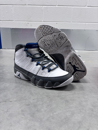 Jordan 9 Flint Grey French Blue