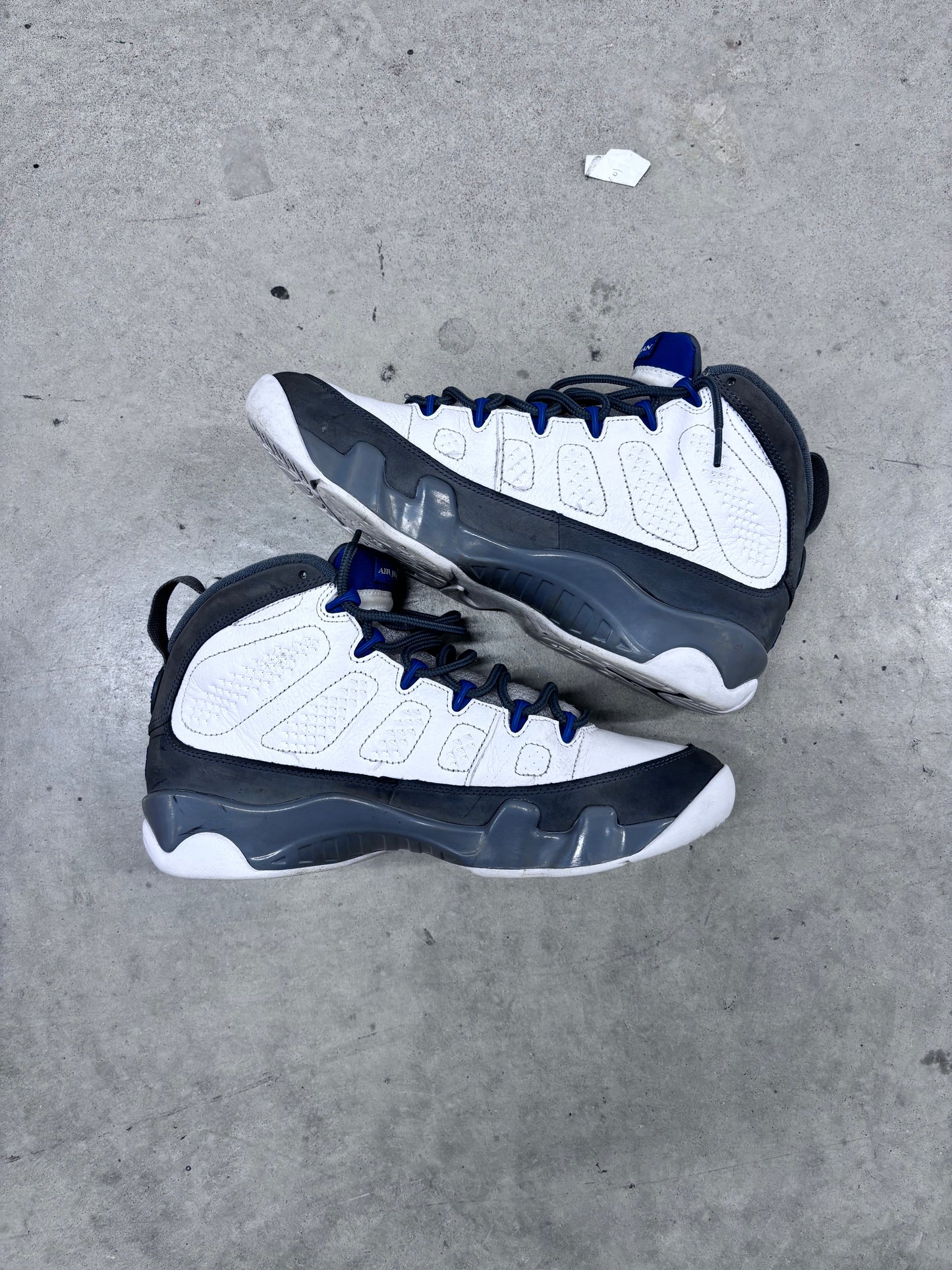 Jordan 9 Flint Grey French Blue