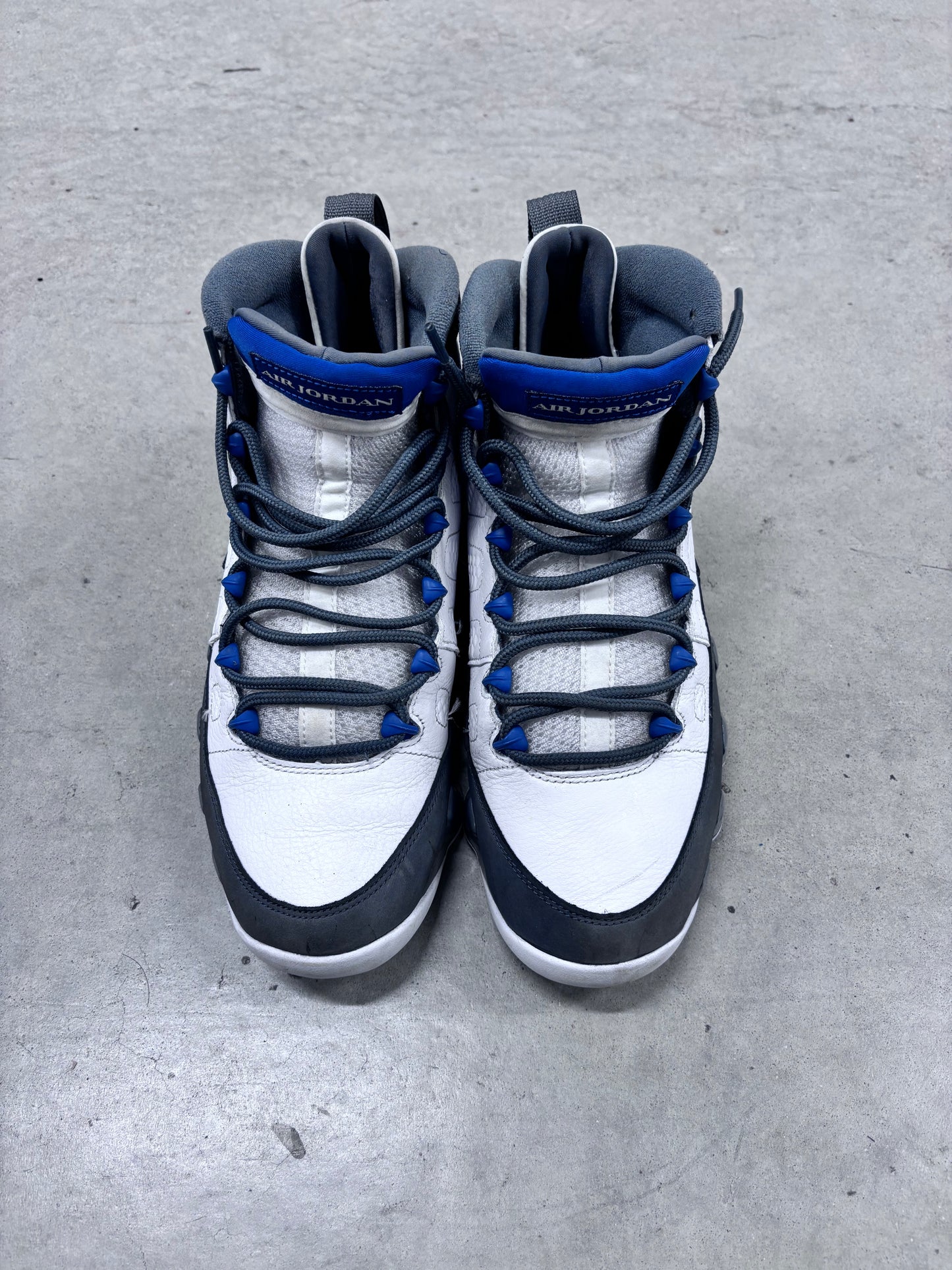 Jordan 9 Flint Grey French Blue