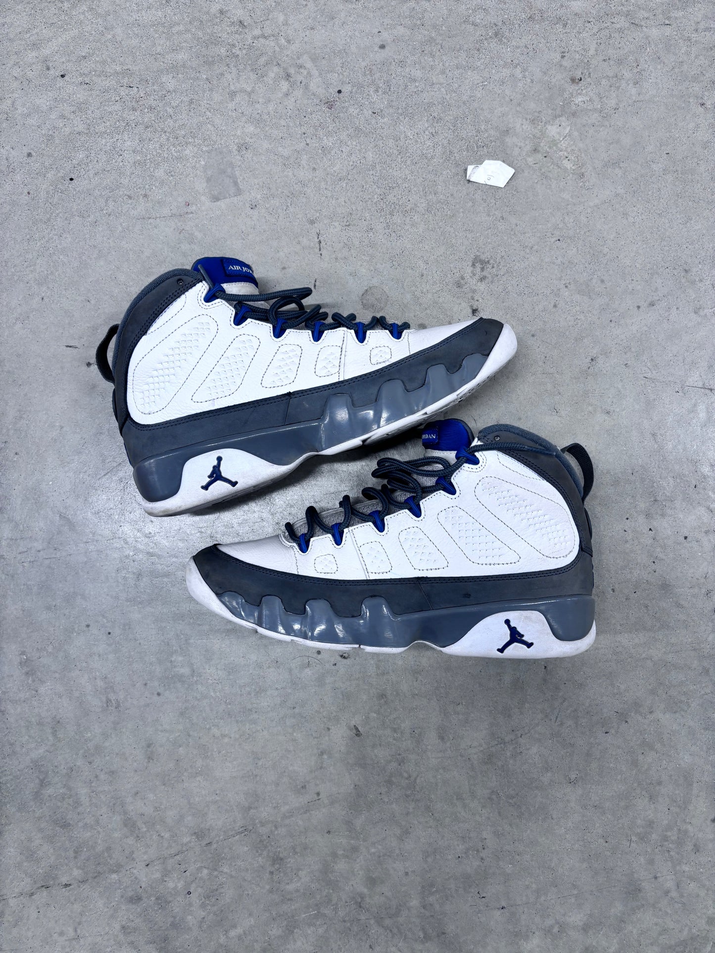 Jordan 9 Flint Grey French Blue