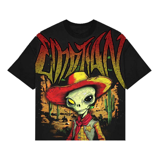 Mixed Emotion Alien Cowboy
