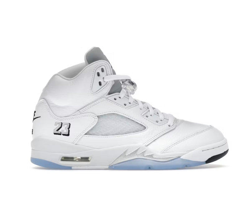 Jordan 5 White Metallic