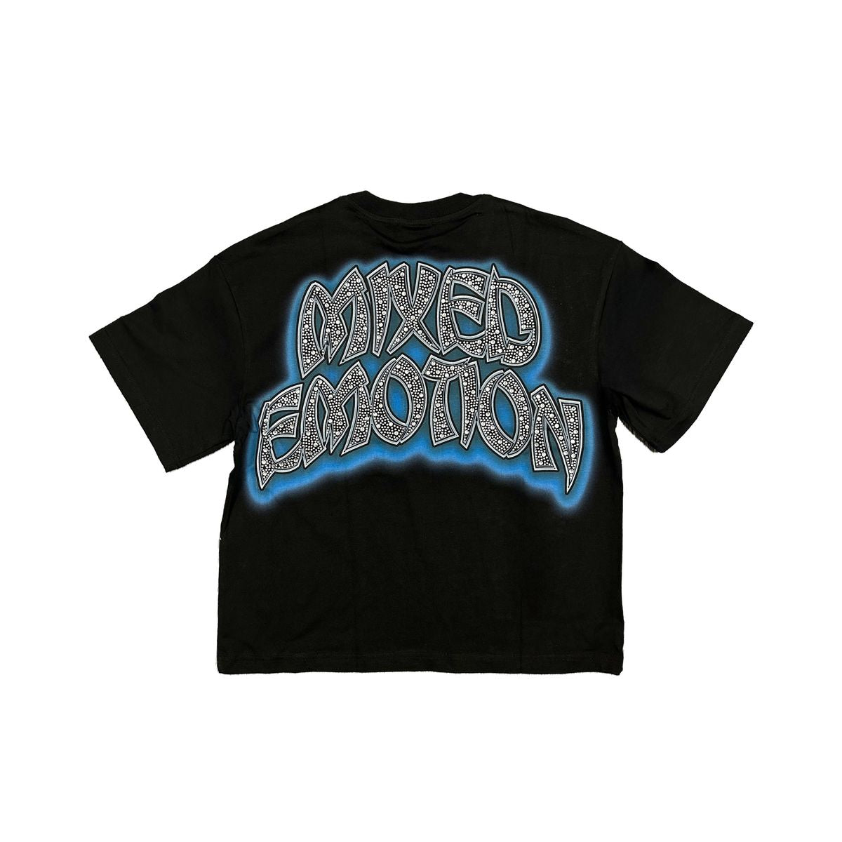 Mixed Emotion Blue Skull Short Sleeve