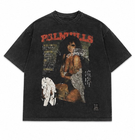 Palm Hills Red Tee